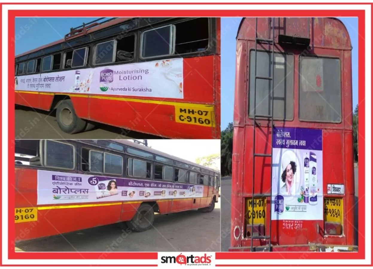 Bus Combo Panel media advertisement