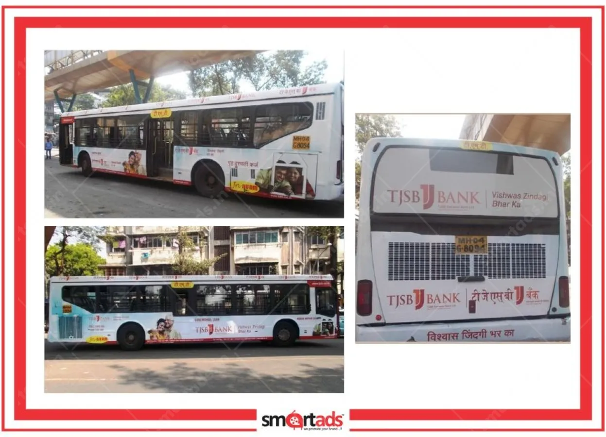 Full Wrap media advertisement