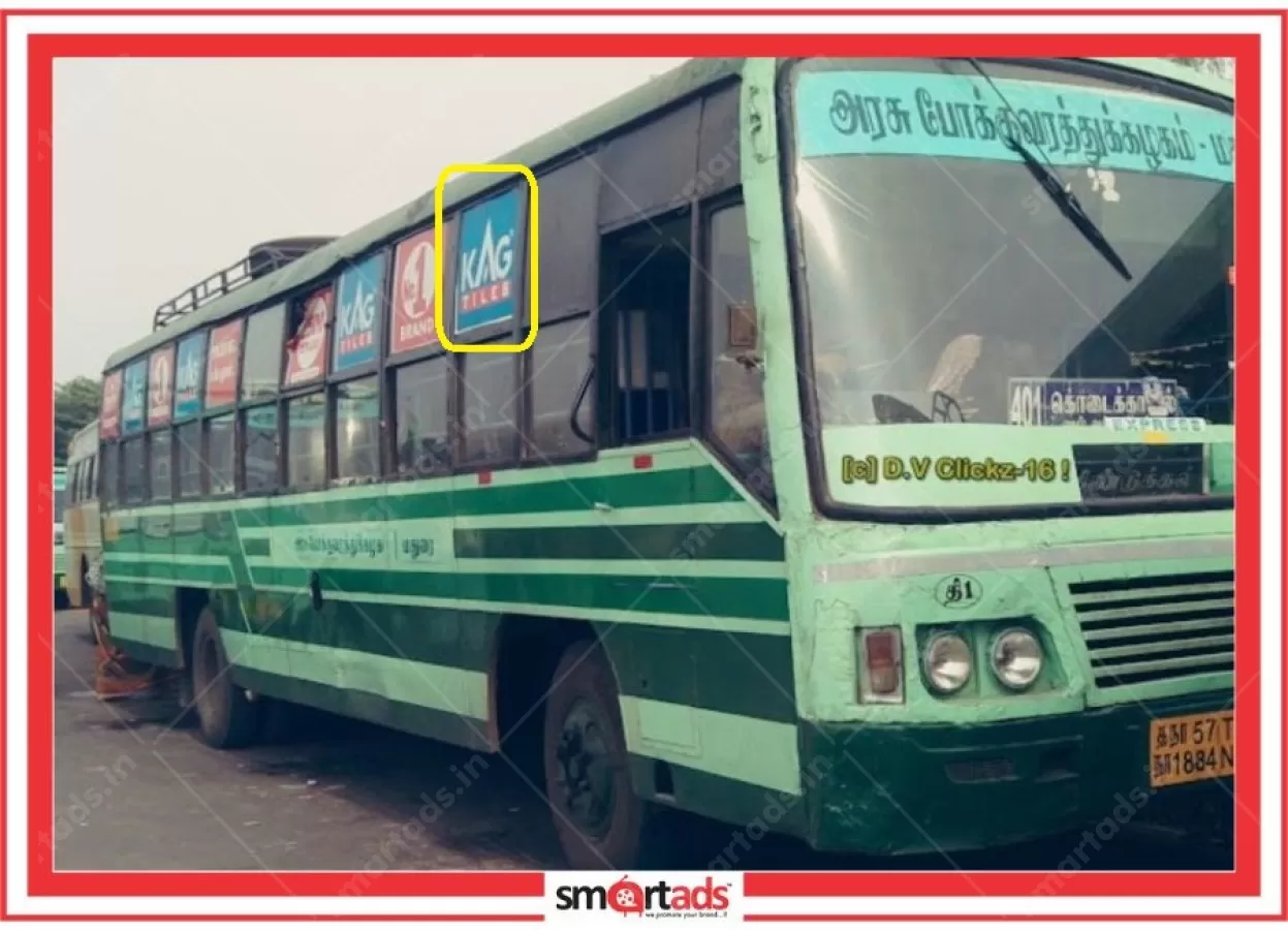 Bus Side Panel media advertisement