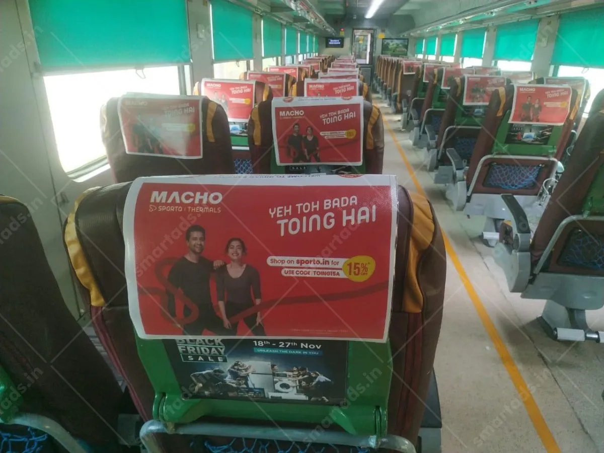 Head Rest media advertisement