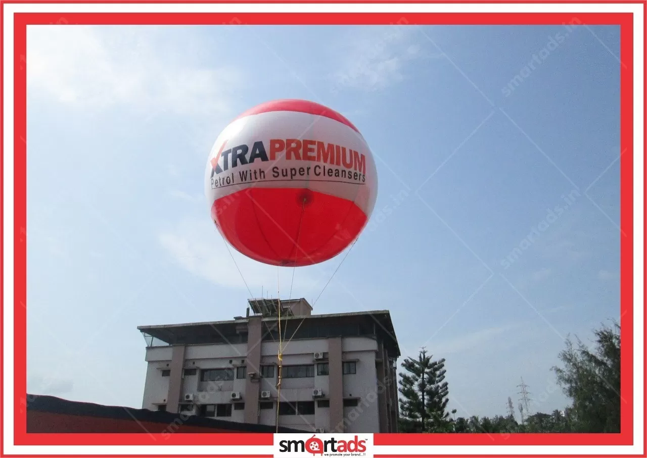 Sky Balloon media advertisement