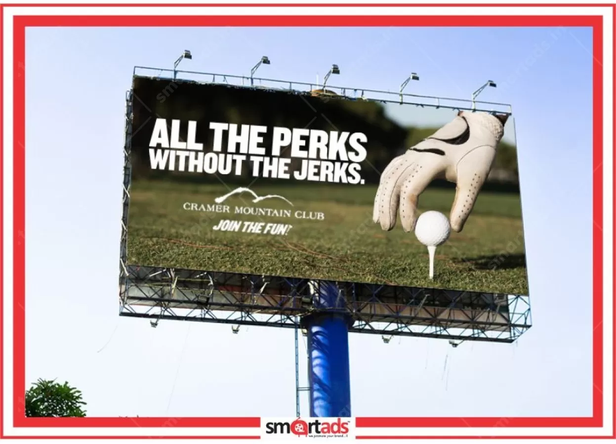 Hoarding media advertisement