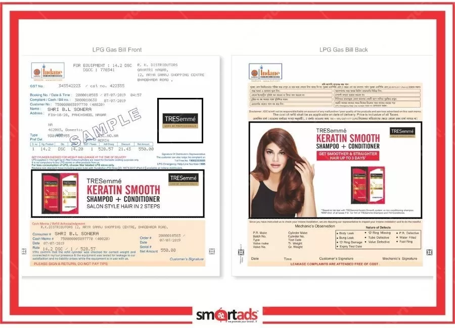 IOCL Gas Bill media advertisement