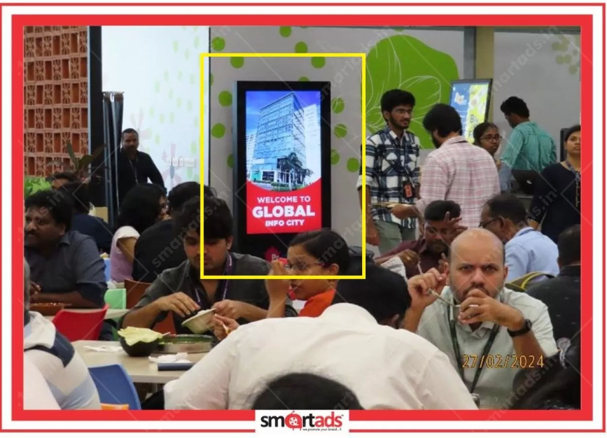 Digital Screen media advertisement