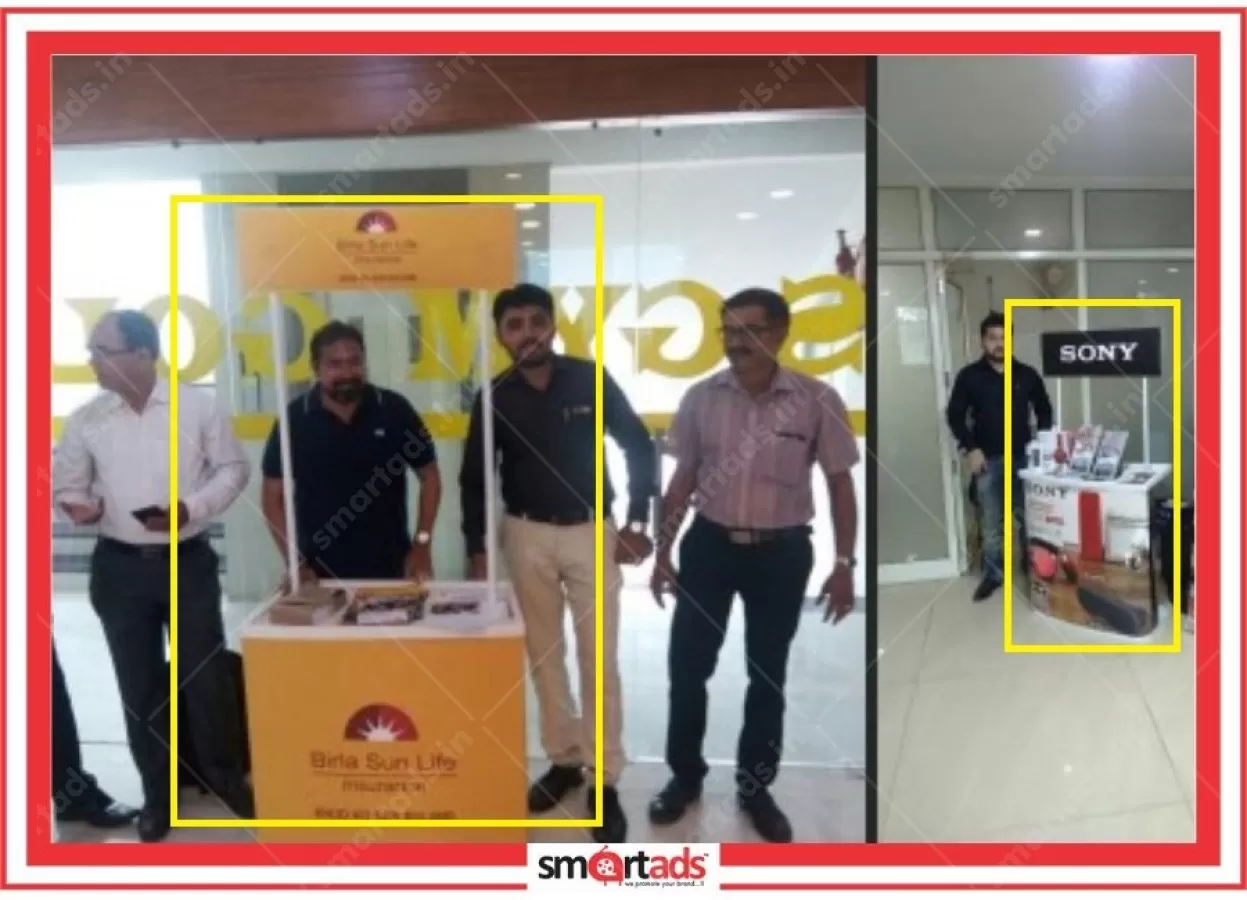 Kiosk media advertisement