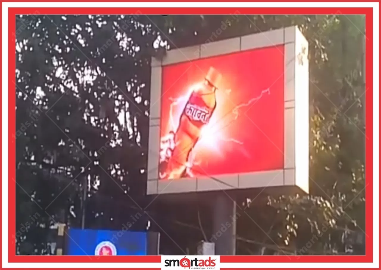 LED Screen Wrap media advertisement