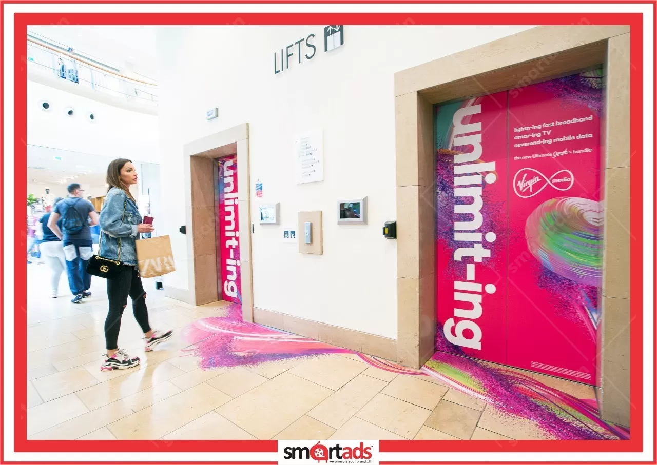 Lift Branding media advertisement