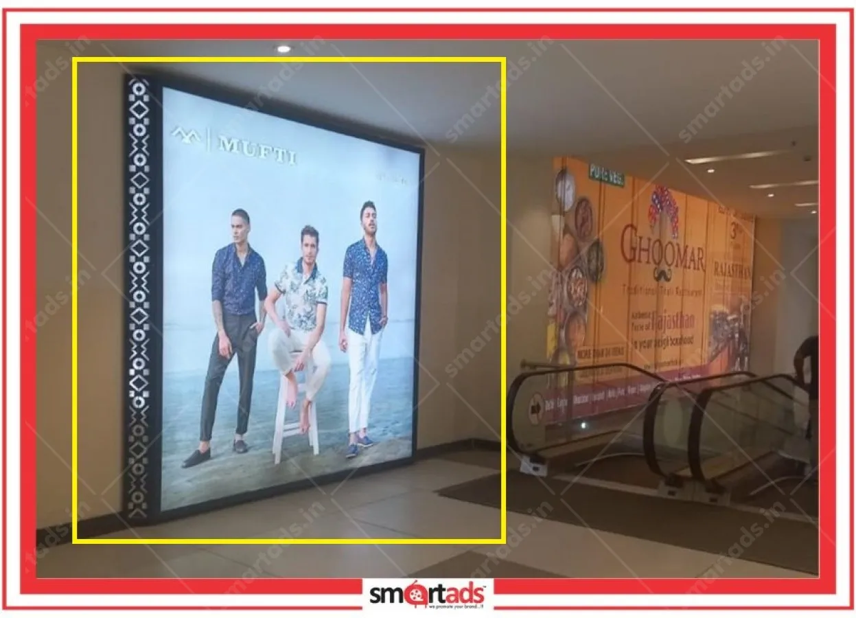 Backlit Signage media advertisement