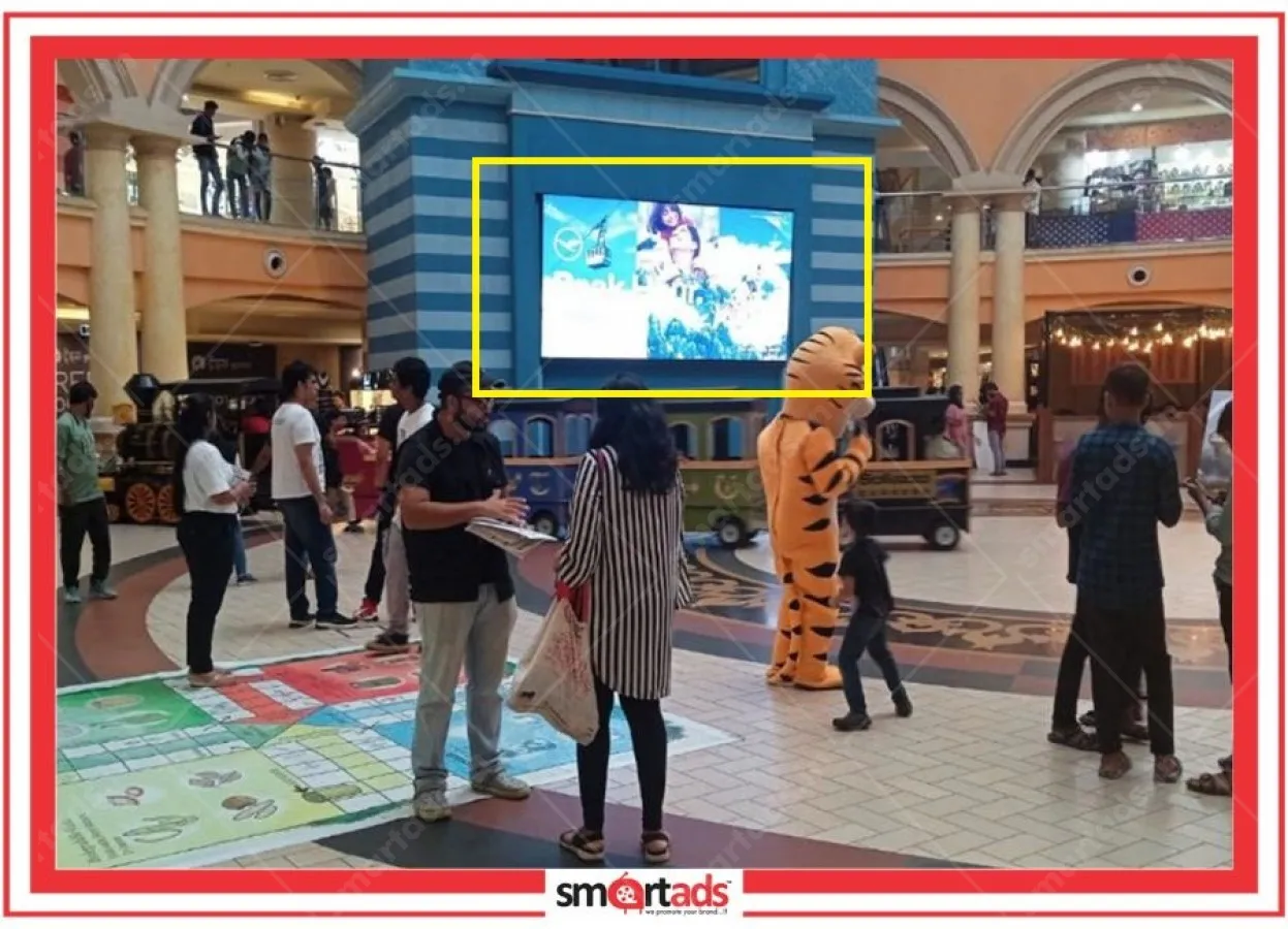 Digital Screen media advertisement