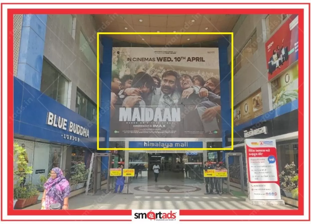 Glass Facade media advertisement