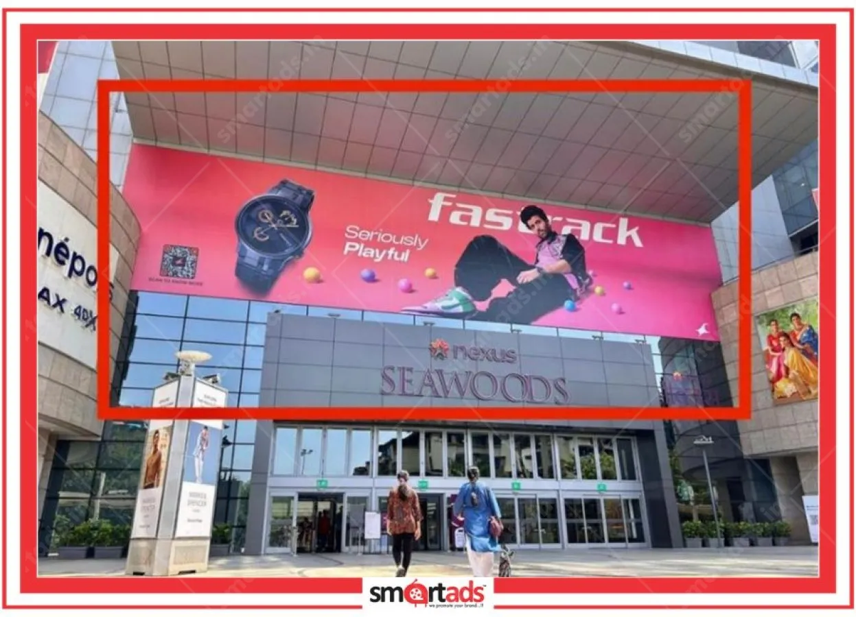 Glass Facade media advertisement