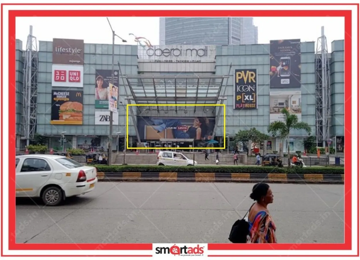 Glass Facade media advertisement