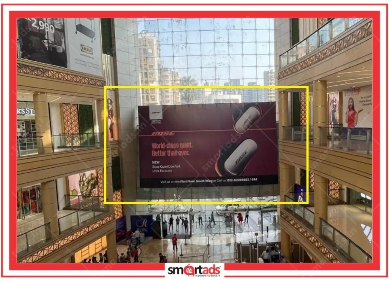 Glass Facade media advertisement