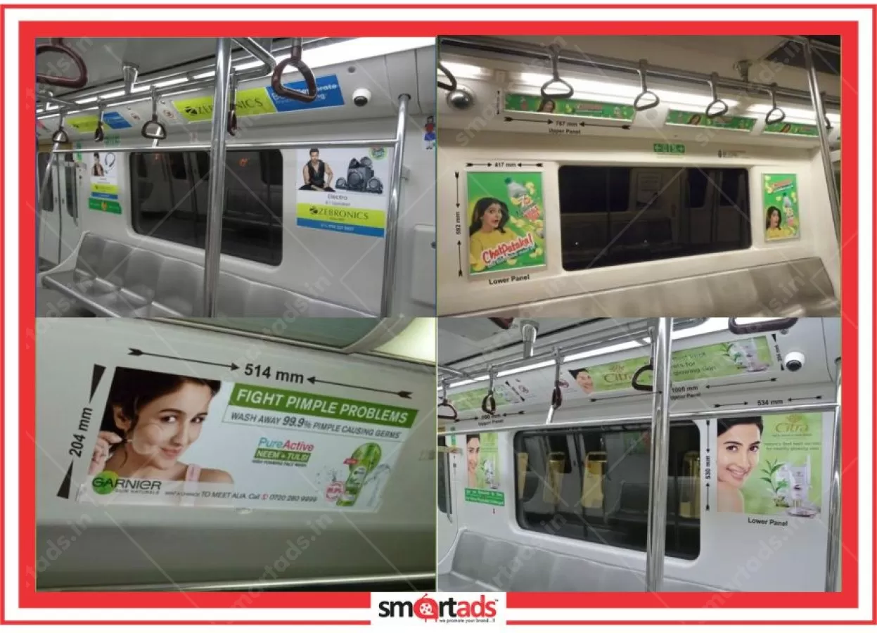 Interior Metro Panel Rotem media advertisement