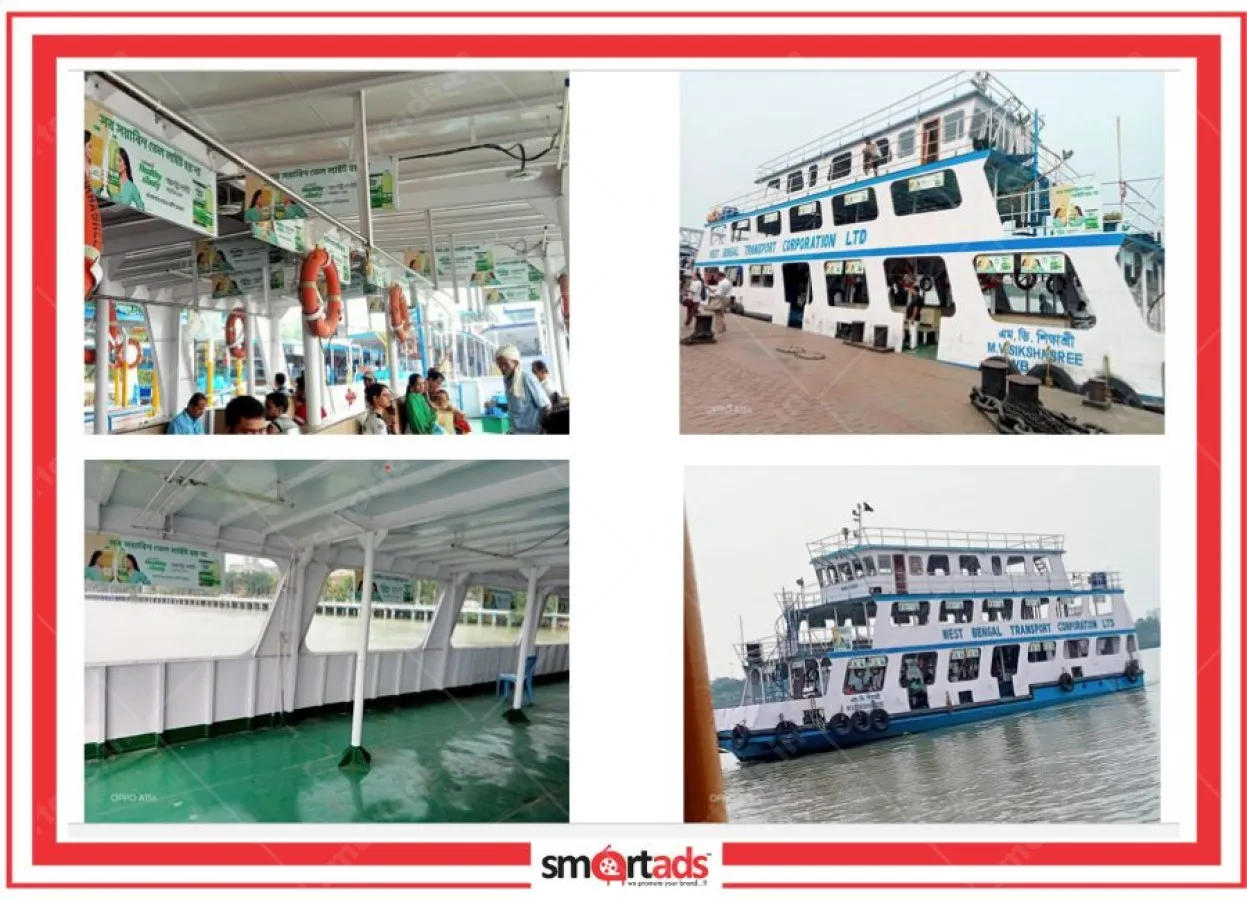 Non-Lit Panel media advertisement