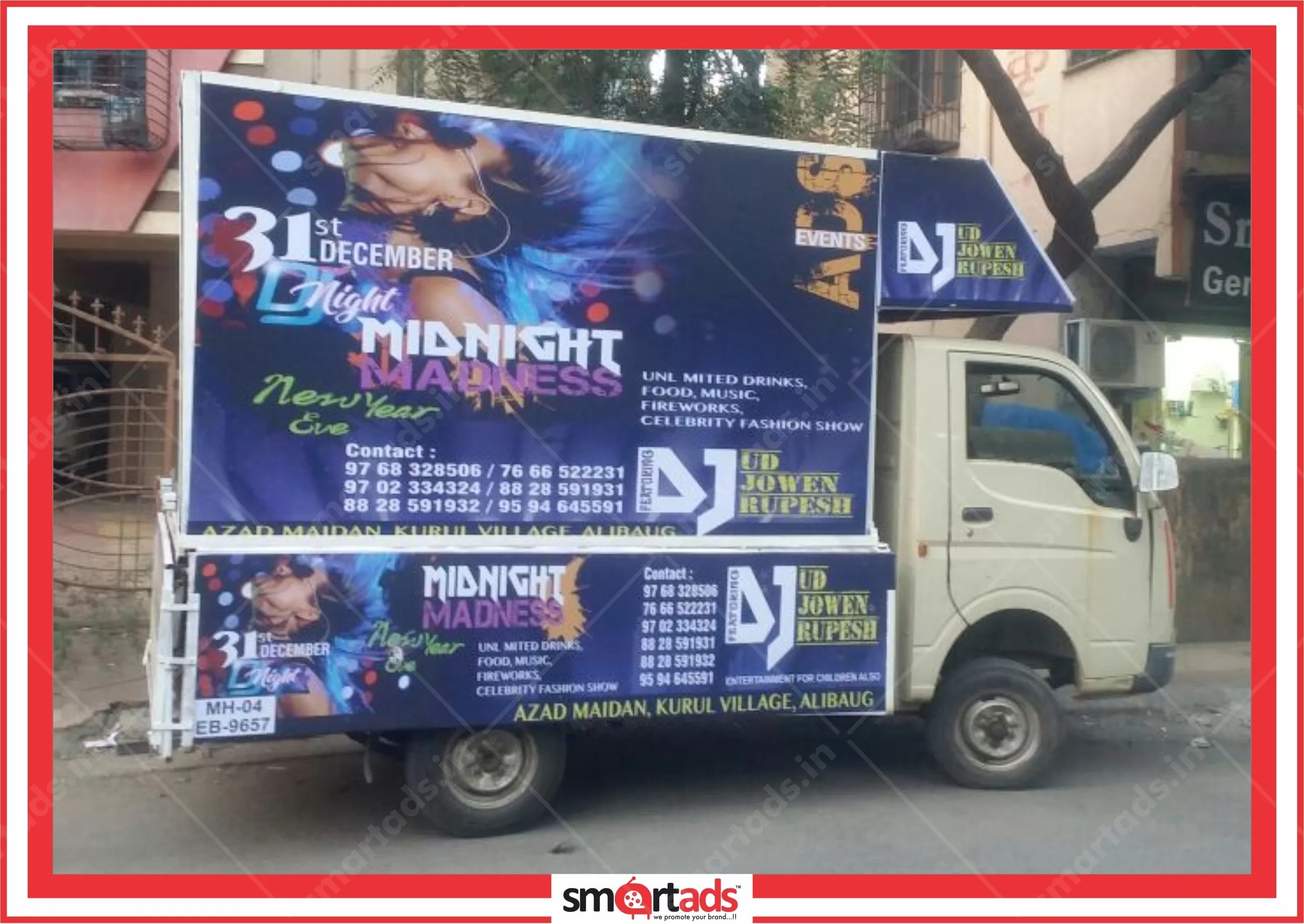 Small Vehicle Tata-ASC media advertisement