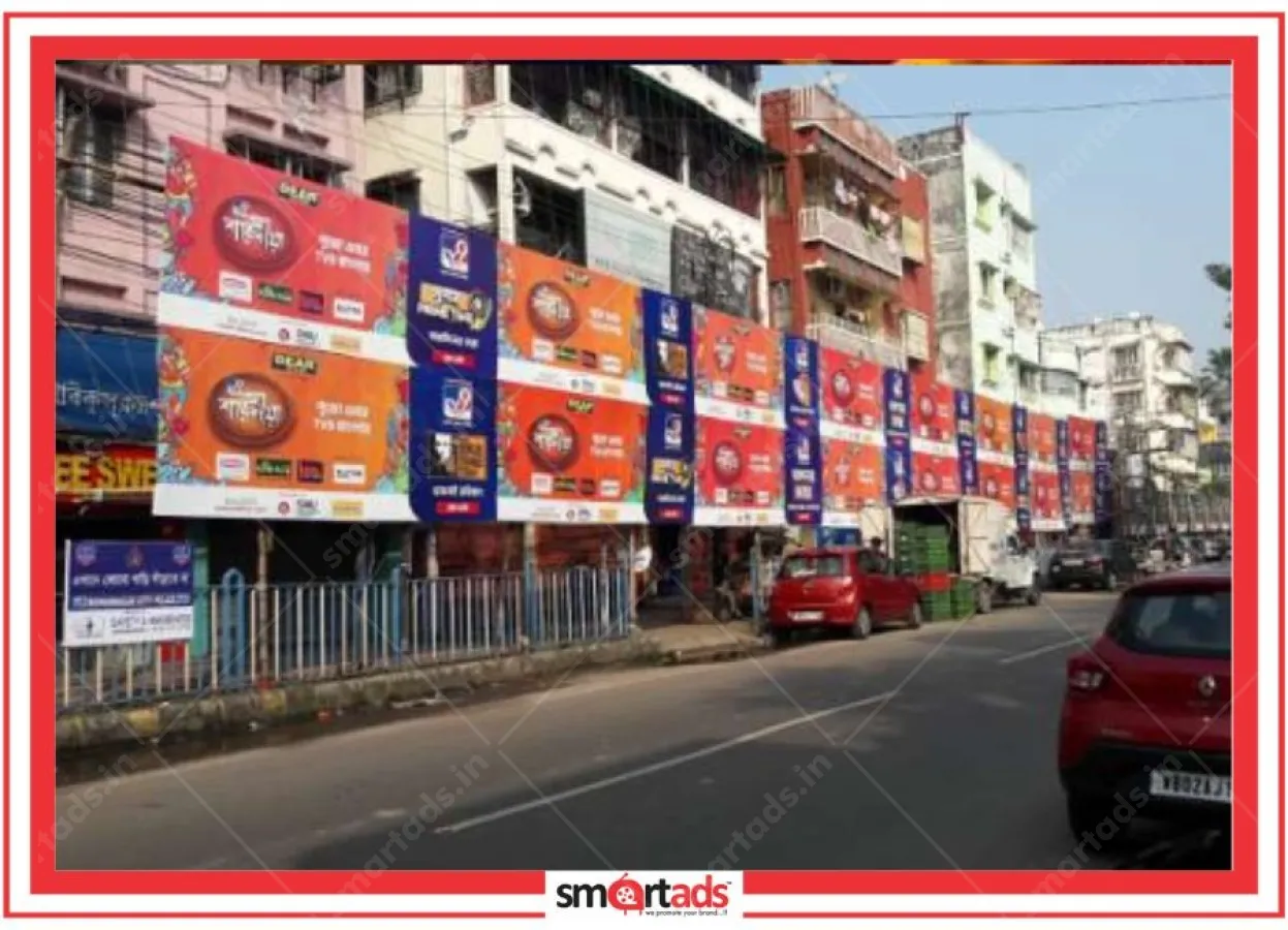 Wooden Frame Banner media advertisement