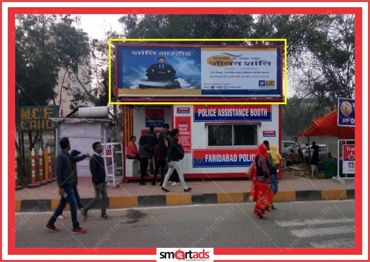 Police Booth media advertisement