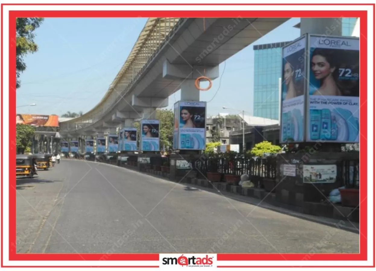 Pillar Panel media advertisement